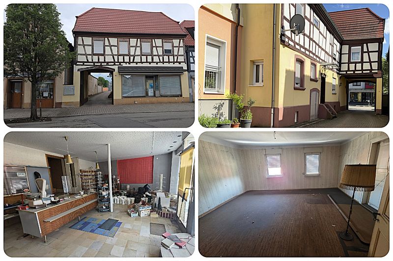 Sanierungsbedürftiges Fachwerkhaus mit gutem Raumangebot im Ortszentrum von Rülzheim